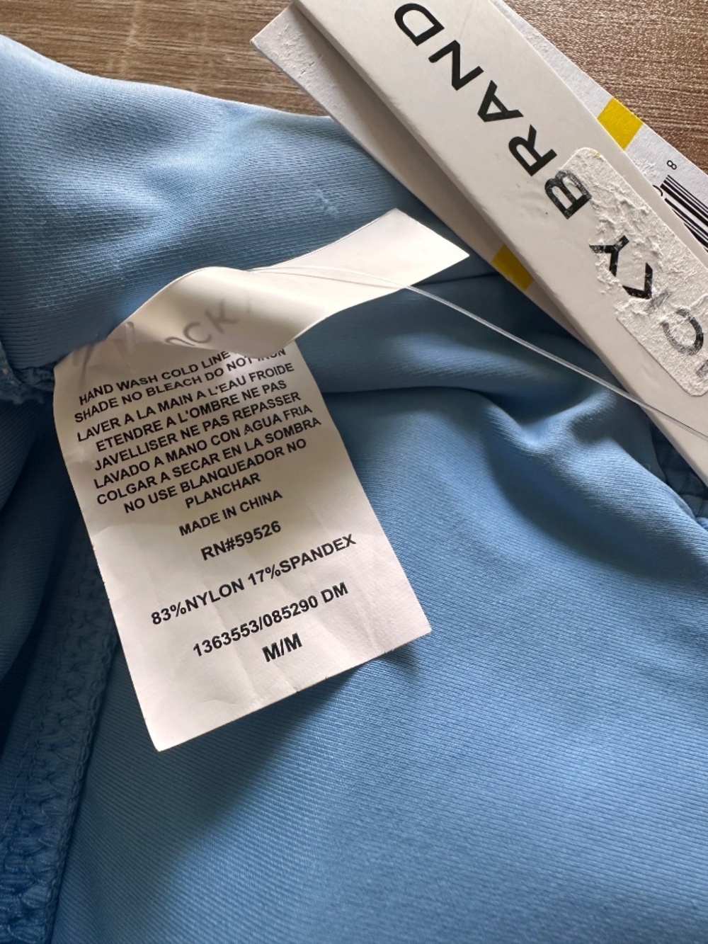 Lucky Brand Malaga Crochet Trim Multi-Way Tankini & Bottoms Swimsuit - Picture 14 of 16
